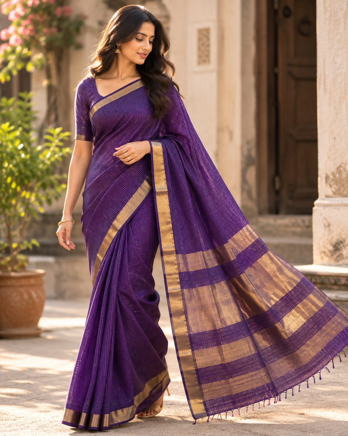 First Drape customer styled look