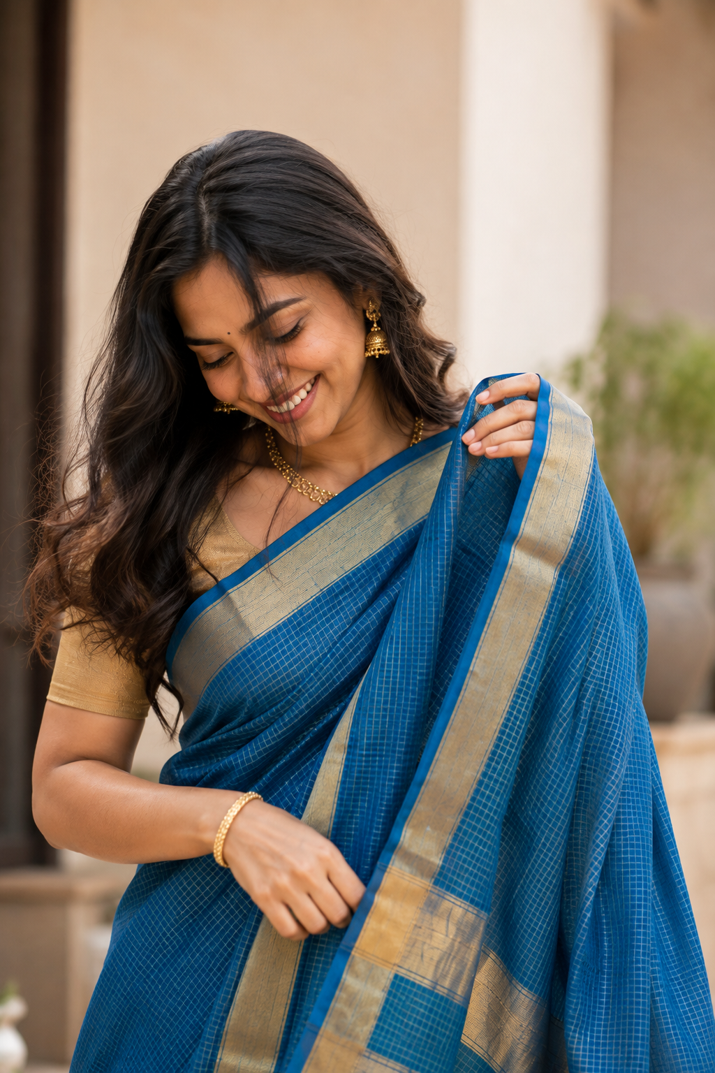Traditional Maheshwari weaving heritage