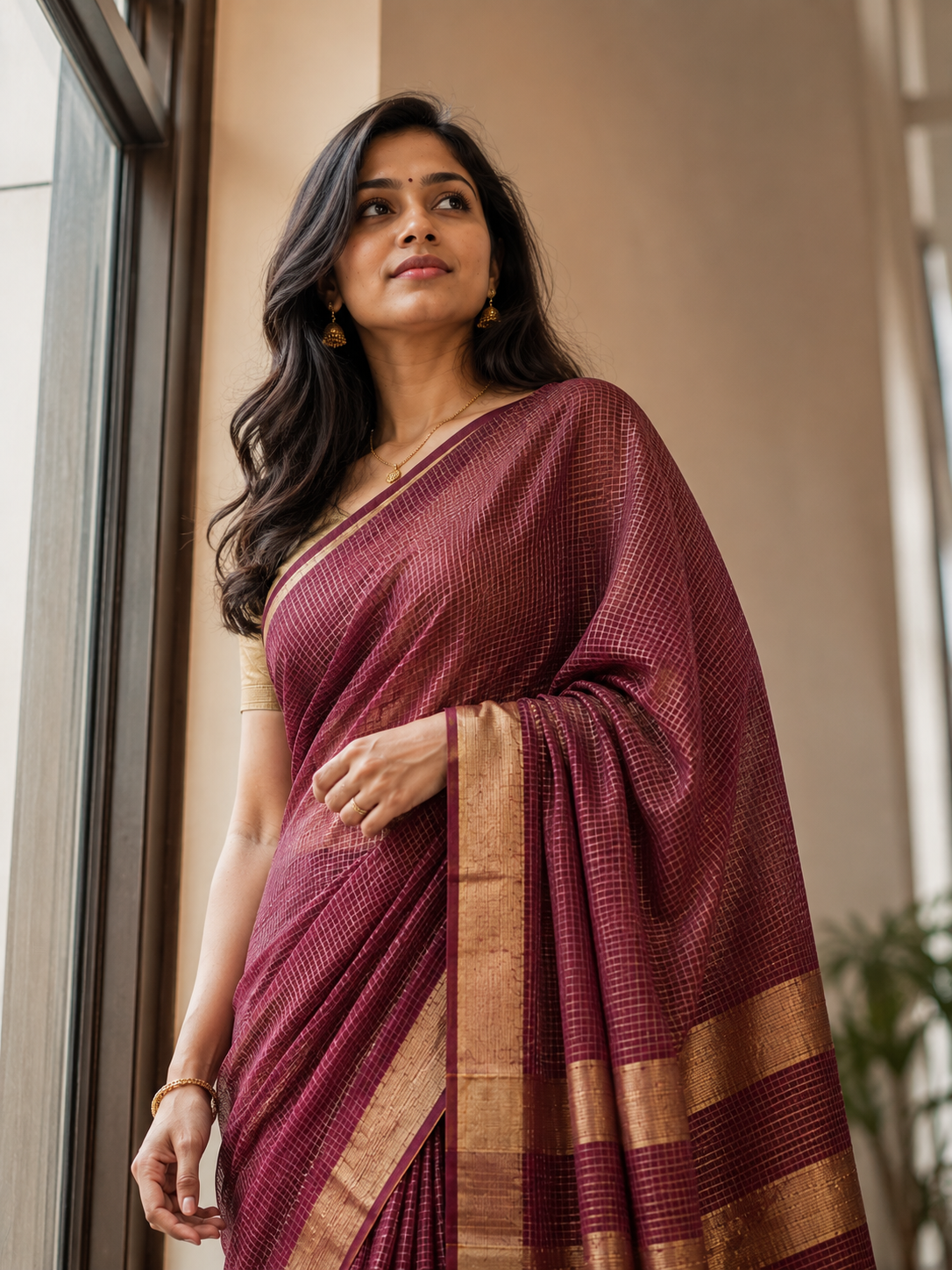 Limited edition Maheshwari saree